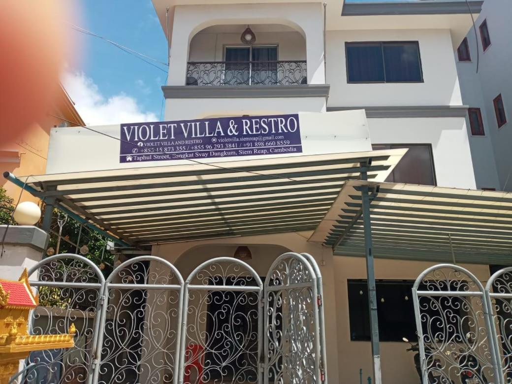 Violet Villa&Restro Siem Reap Extérieur photo